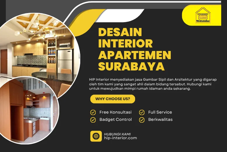 Desain Interior Apartemen Surabaya