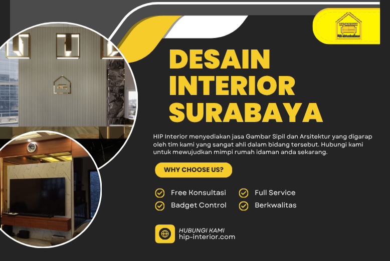 Desain Interior Surabaya untuk Ruang yang Nyaman & Modern