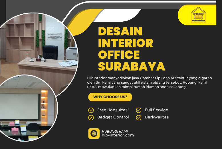 Desain Interior Office Surabaya untuk Kantor yang Modern