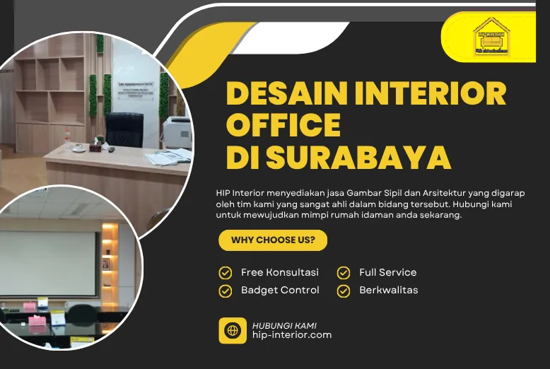 Desain Interior Office di Surabaya