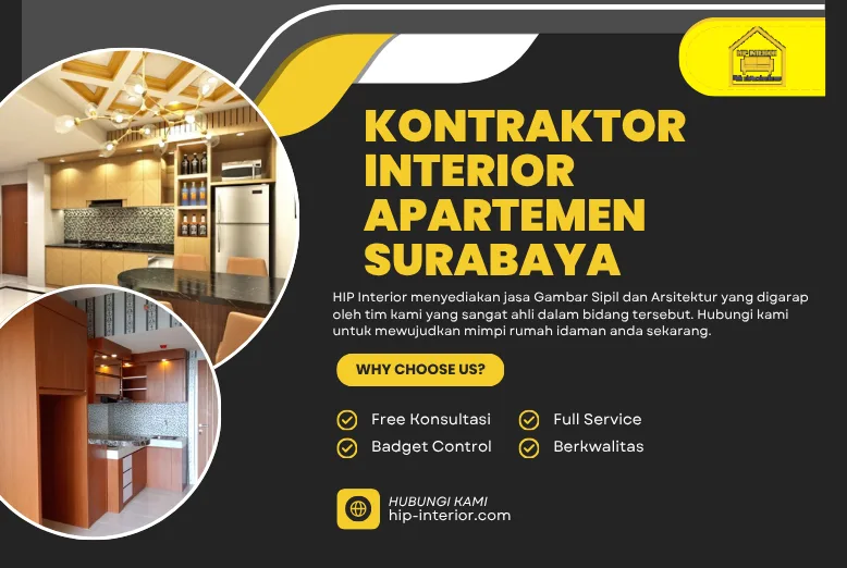 Kontraktor Interior Apartemen Surabaya