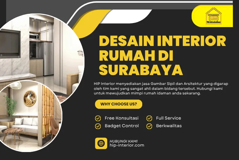 Desain Interior Rumah di Surabaya