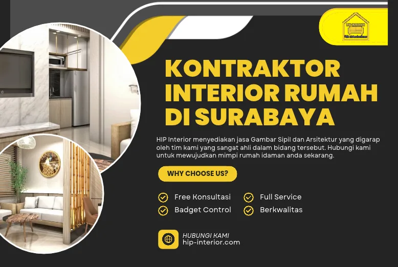 Kontraktor Interior Rumah di Surabaya