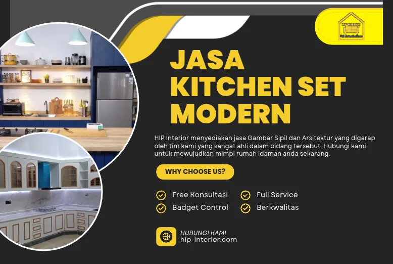 Jasa Kitchen Set Modern