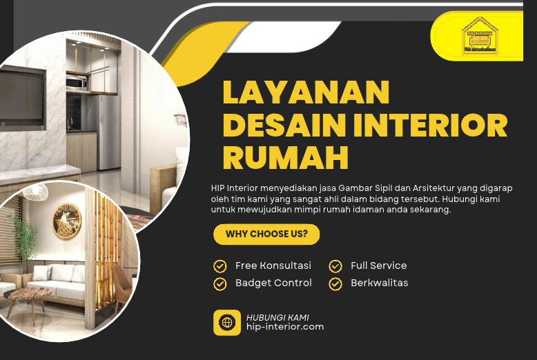 Layanan Desain Interior Rumah untuk Hunian Bergaya Modern